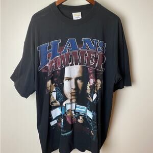Hans Zimmer Rap Tee (Movie Composer) Obscure Couture 1/150 Limited - XL